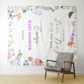 Tenture Baby Shower Petit Insecte de l'Amour (En situation (horizontale))