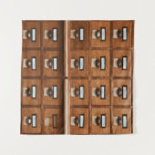 Tenture Bac Brown en bois (Devant (Horizontal))