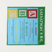 Tenture Bac de salut (Devant (Horizontal))