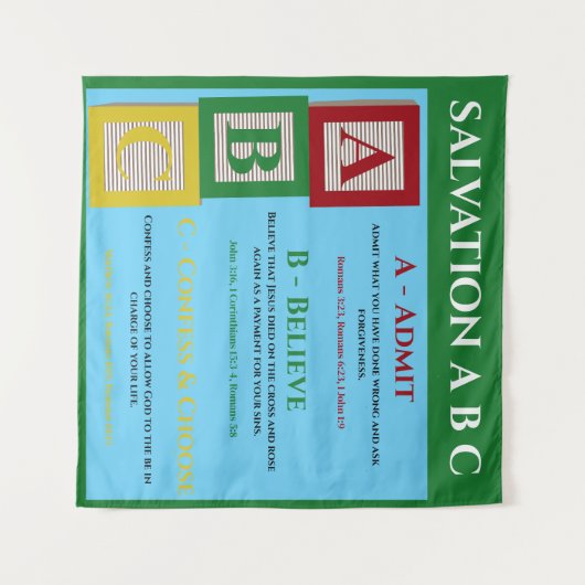 Tenture Bac de salut (Devant (Horizontal))