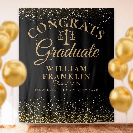 Tenture Baccalauréat en droit de l'or noir - Photo de fond