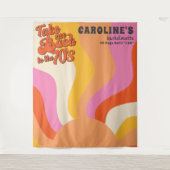 Tenture Bach à les années 70 Retro Super Sunset Bacheloret (Devant)