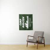 Tenture Bach Camp Fête des mariées Mountain Camping Prop S (En situation)