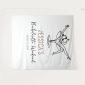 Tenture Bachelorette femme en verre fond d'écran Photo (Devant (Horizontal))