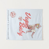 Tenture Bachelorette Las Vegas (Devant (Horizontal))