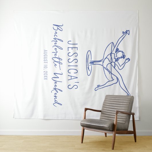 Tenture Bachelorette Party Contexte Cabine photo (En situation (horizontale))