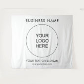 Tenture Backdrop Party Event Séminaire Logo Extra Large (Devant (Horizontal))