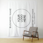 Tenture Backdrop Party Event Séminaire Logo Extra Large (En situation)