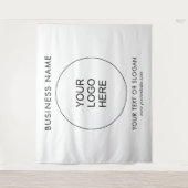 Tenture Backdrop Party Event Séminaire Logo Extra Large (Devant)