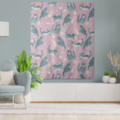 Tenture Bad Grey Tabby Chats Frapper Tout Sur Motif