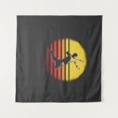 Tenture Badminton Vintage (Devant (Horizontal))