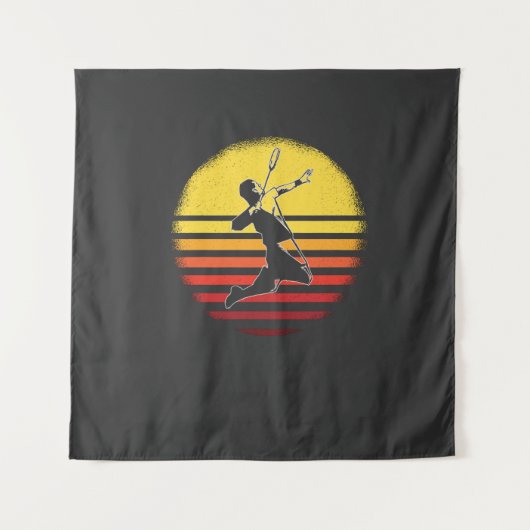 Tenture Badminton Vintage (Devant)