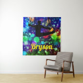 Tenture Bagues de gymnastique garçons (En situation)