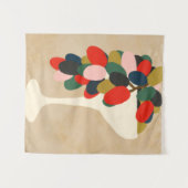 Tenture Baie de raisins (Devant (Horizontal))