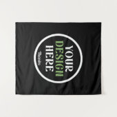 Tenture baiser hershey® personnalisé, unique, élégant et m (Devant (Horizontal))