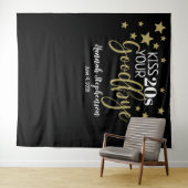 Tenture baiser vos 20's au revoir 30e anniversaire photo (En situation (horizontale))