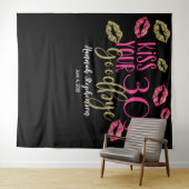 Tenture baiser votre 30s adieu 40e anniversaire photo prop (En situation (horizontale))