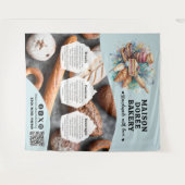 Tenture Bakery Store Pastry Chef Dessert Sweets Cake Baker (Devant (Horizontal))