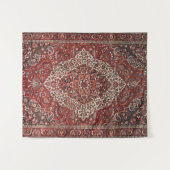 Tenture Bakhtiari profond Tan rouge foncé  (Devant (Horizontal))