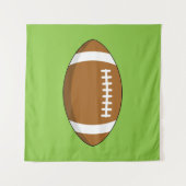 Tenture Bal de football américain (Devant (Horizontal))