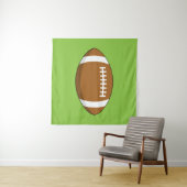 Tenture Bal de football américain (En situation (horizontale))