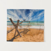 Tenture Balancez sur une station balnéaire tropicale | (Devant (Horizontal))