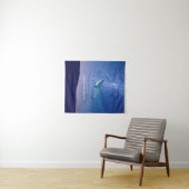 Tenture Baleine volante (En situation (horizontale))