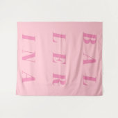 Tenture Ballerina rose Conception de texte pour danseurs d (Devant (Horizontal))