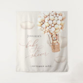 Tenture Ballons Ours Neutre (Devant)