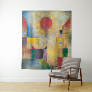 Tenture Ballons rouges   Paul Klee  