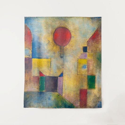 Tenture Ballons rouges | Paul Klee | (Devant)