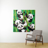 Tenture Bamboo Panda (En situation)
