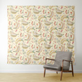 Tenture Bananes pour Cerises (En situation (horizontale))