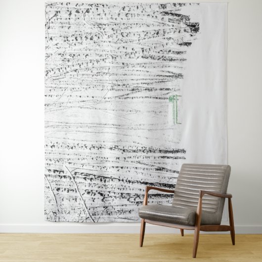 Tenture Banc vert dans le parc d'hiver. Laisse tomber Noël (En situation)