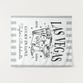 Tenture Bandeau de la soirée de bachelorette de luxe perso (Devant (Horizontal))