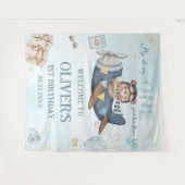 Tenture Banderole de bienvenue pour le 1er anniversaire de (Devant (Horizontal))