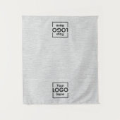 Tenture Banderole de chemin de table Entreprise 2 Logos Fa (Devant)