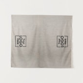 Tenture Banderole de chemin de table Entreprise 2 Logos Fa (Devant (Horizontal))