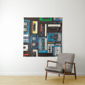 Tenture Bandes audio rétro (En situation (horizontale))