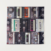 Tenture Bandes audiocassettes analogiques (Devant (Horizontal))