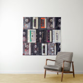 Tenture Bandes audiocassettes analogiques (En situation (horizontale))