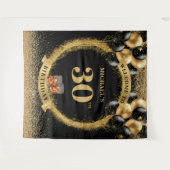 Tenture Bannière de célébration pour les 30 ans avec du Wh (Devant (Horizontal))