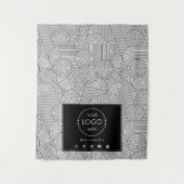 Tenture Bannière de chemin de table Logo d'entreprise Mili (Devant)