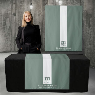 Tenture Bannière de coureur de table de magasin éphémère L