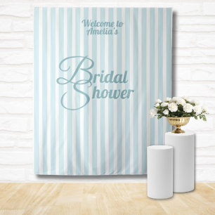 Tenture Bannière de douche de mariée personnalisée - Décor