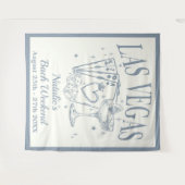 Tenture Bannière de fête de Bachelorette Luxe personnalisé (Devant (Horizontal))