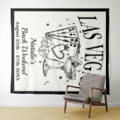 Tenture Bannière de fête de Bachelorette Luxe personnalisé (En situation (horizontale))