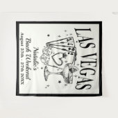 Tenture Bannière de fête de Bachelorette Luxe personnalisé (Devant (Horizontal))