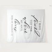 Tenture Bannière de fond de mariage élégant (Devant (Horizontal))