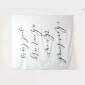 Tenture Bannière de fond de mariage élégante (Devant (Horizontal))